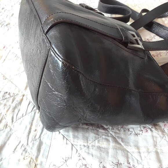 Vintage Etienne Aigner Leather Shoulder Bag - Picture 7 of 16